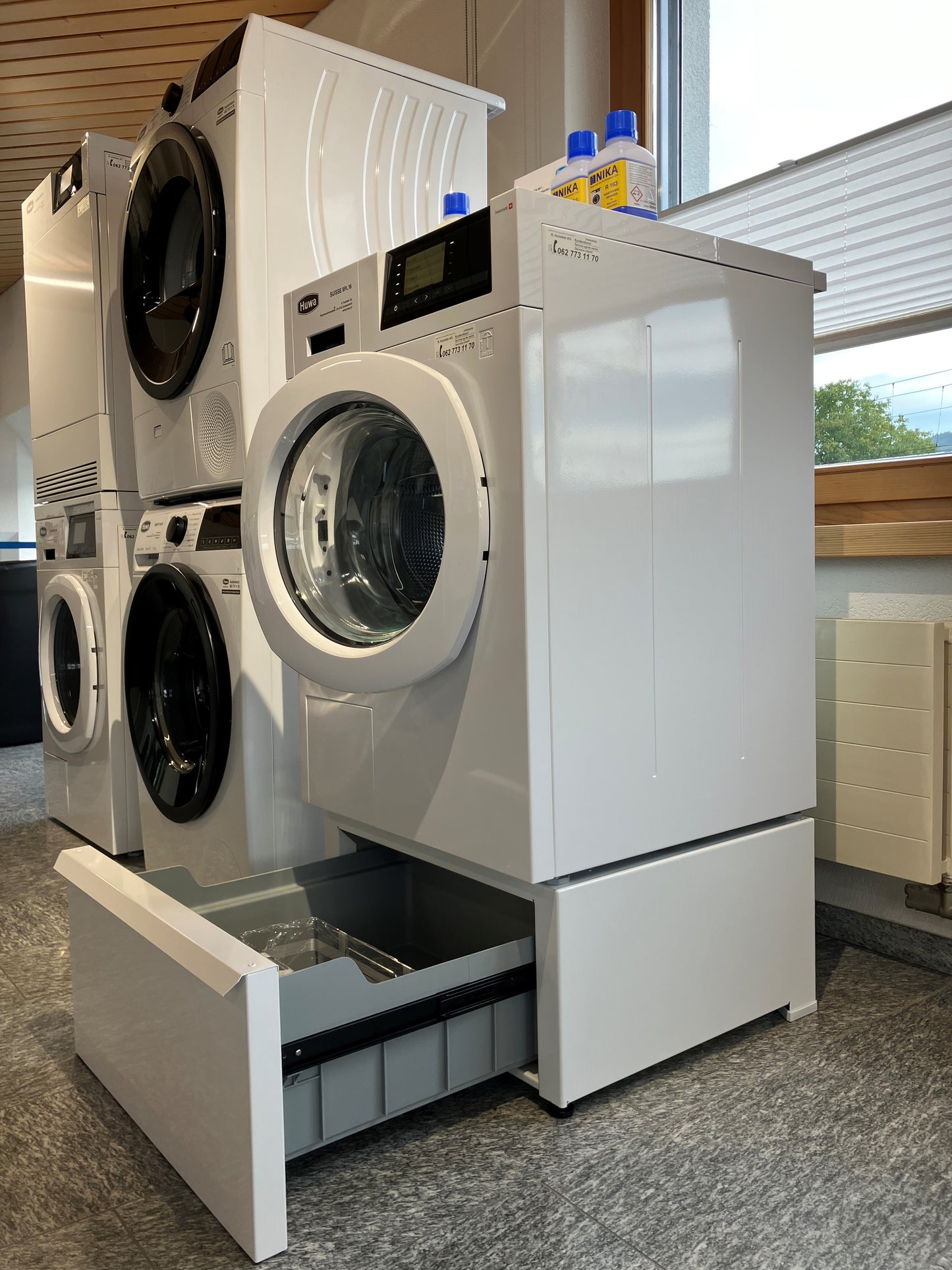 Sockelschublade weiss EFH Höhe 305 mm