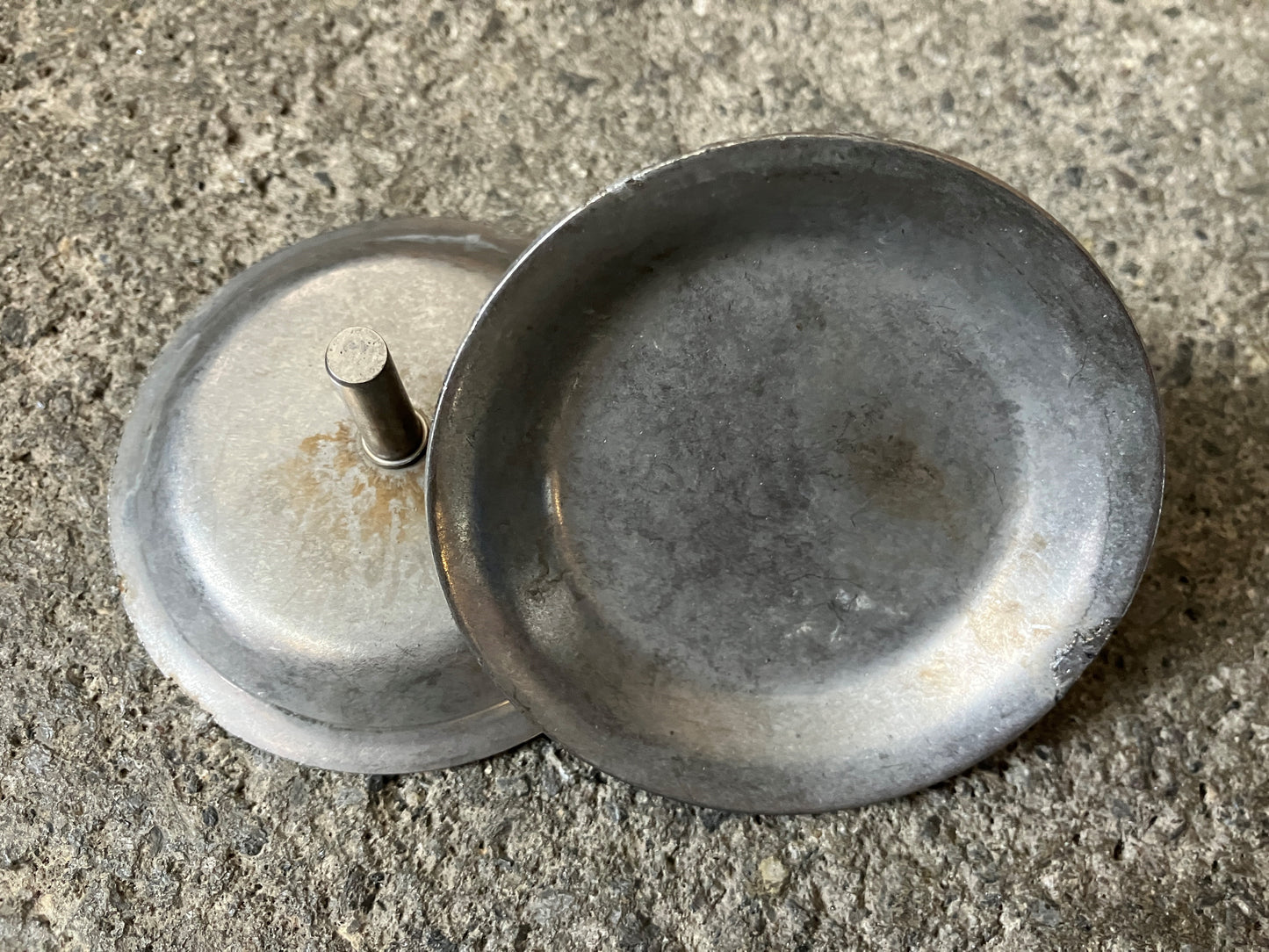 Fixier-Set (2 Fixierrondellen, CNS-Metall)